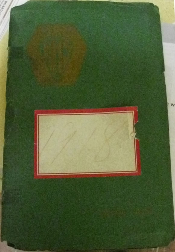 1918 HHS Yearbook Cover